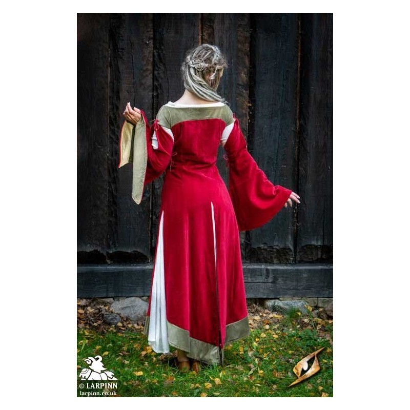 Isobel Dress - Red - LARP Costume