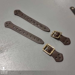 Small Strap & Buckle Set - 15cm Pair - Kilt Straps