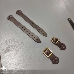 Small Strap & Buckle Set - 19cm Pair - Kilt Strap