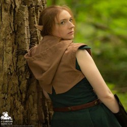 Galatea Canvas Hood - LARP Costumes