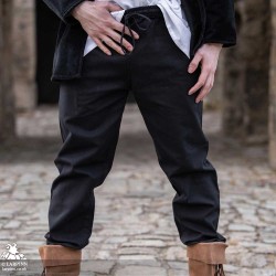 Veit Medieval Trousers - Black - LARP Costumes