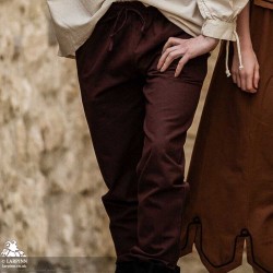 Veit Medieval Trousers - Dark Brown - LARP Costumes
