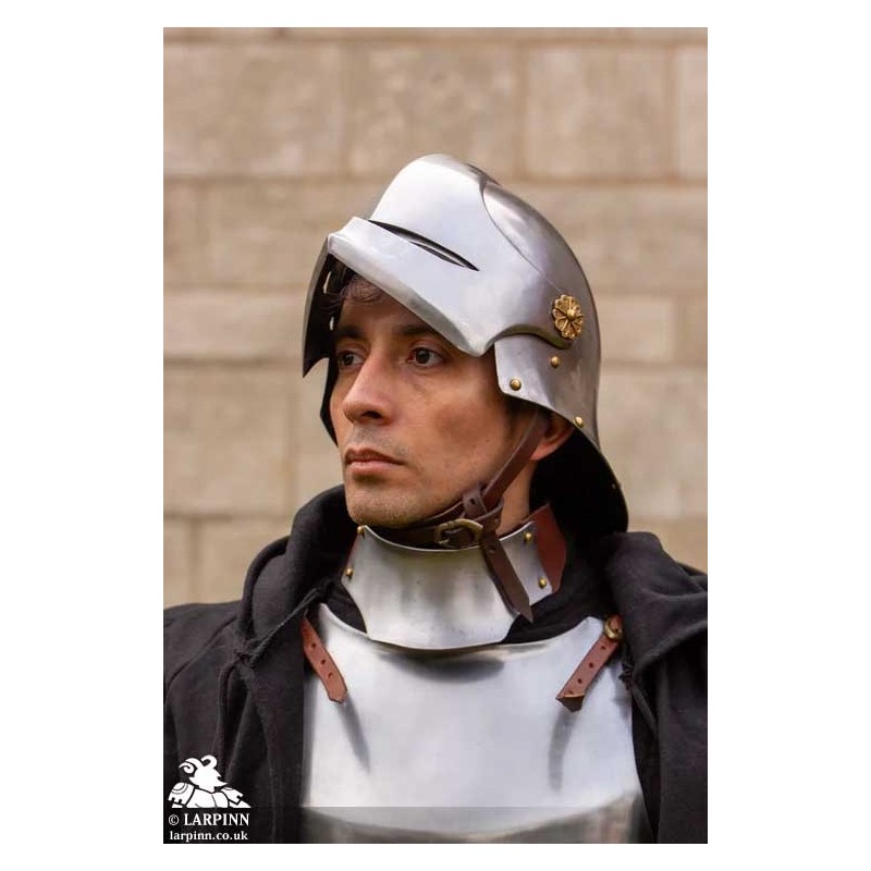 Renegade Helmet - Steel - LARP Plate Armour