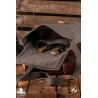 Traveller's Satchel - Canvas - Grey - LARP Costume Accessories