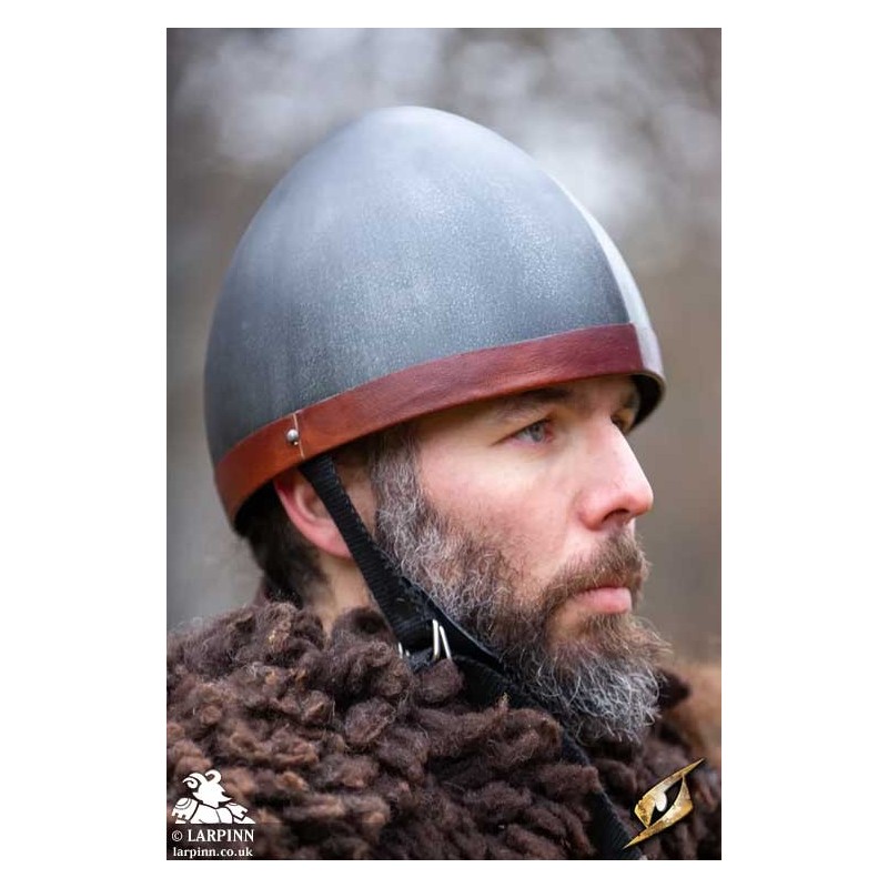 RFB Helmet - Dark Metal - LARP Costume Armour