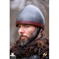RFB Helmet - Dark Metal - LARP Costume Armour