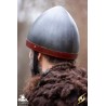 RFB Helmet - Dark Metal - Ready for Battle - LARP Plate Metal Helmet