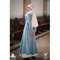 Oval Veil - Natural - LARP Costumes