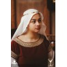 Oval Veil - Natural - LARP Costumes