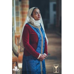 Oval Veil - Natural - LARP Costumes