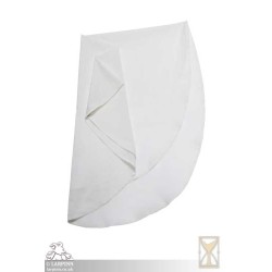 Oval Veil - Natural - LARP Costumes