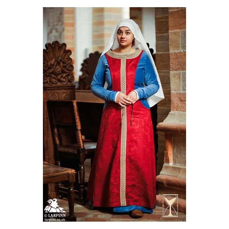 Pellote - Medieval Dress - Red - LARP Costume