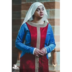 Pellote - Medieval Dress - Red - LARP Costume