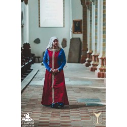 Pellote - Medieval Dress - Red - LARP Costume
