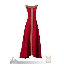 Pellote - Medieval Dress - Red - LARP Costume
