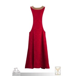 Pellote - Medieval Dress - Red - LARP Costume