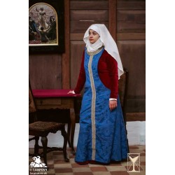 Pellote - Medieval Dress - Blue - LARP Costumes