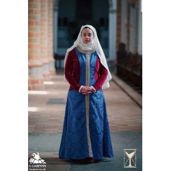 Pellote - Medieval Dress - Blue - LARP Costumes