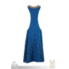 Pellote - Medieval Dress - Blue - LARP Costumes
