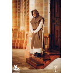 Bernard Cyclas - Brown - LARP Costumes - Medieval Tabard