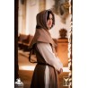 Liripiped Hood - Brushed Wool - Brown - LARP Costumes