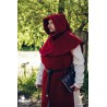 Liripiped Hood - Brushed Wool - Red - LARP Costumes