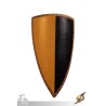 Heater Shield - Yellow & Black - 22IN x 36IN - LARP Shield