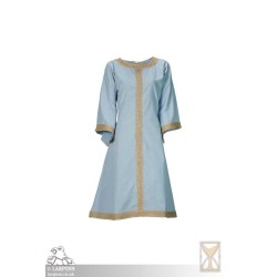 Matilde Overtunic - Medieval Dress - Blue - LARP Costume
