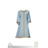 Matilde Overtunic - Medieval Dress - Blue - LARP Costume