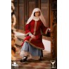Matilde Overtunic - Medieval Dress - Red - LARP Costume