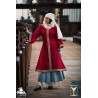 Matilde Overtunic - Medieval Dress - Red - LARP Costume