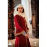 Matilde Overtunic - Medieval Dress - Red - LARP Costume