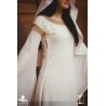 Bliaut Noble Dress - White - LARP Costume