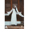 Bliaut Noble Dress - White - LARP Costume