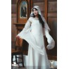 Bliaut Noble Dress - White - LARP Costume
