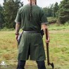 Richard Short Sleeve Tunic - Green - LARP Costumes