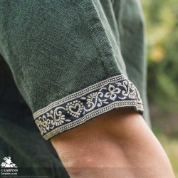 Richard Short Sleeve Tunic - Green - LARP Costumes