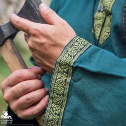 Rasvyn Medieval Tunic - Long Sleeve - Green - LARP Costume