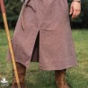 Richard Short Sleeve Tunic - Chestnut - LARP Costumes
