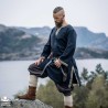Rasvyn Medieval Tunic - Long Sleeve - Black - LARP Costume