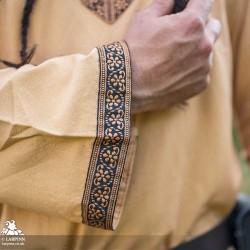 Rasvyn Medieval Tunic - Long Sleeve - Honey Brown - LARP Costumes