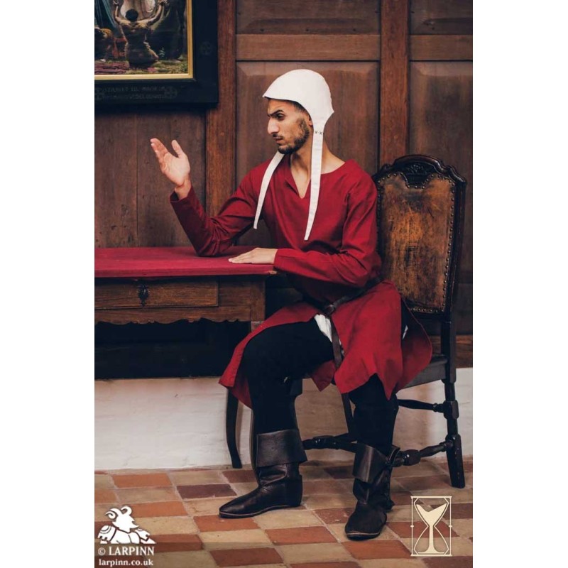 Medieval Riding Tunic - Red - LARP Costumes
