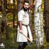 Richard Short Sleeve Tunic - Natural - LARP Costumes