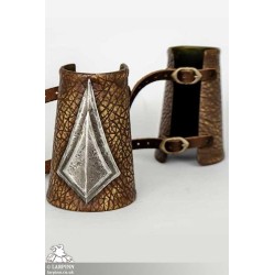 Dragonslayer Vambracers - Polyurethane Plate Armour - LARP Costume
