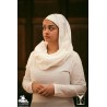 Rectangular Veil and Fillet - Cotton - LARP Costume