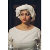 Rectangular Veil and Fillet - Cotton - LARP Costume