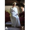 Rectangular Veil and Fillet - Linen Blend - LARP Costumes