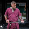 Richard Short Sleeve Tunic - Red - LARP Costumes