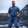 Richard Short Sleeve Tunic - Light Blue - LARP Costumes