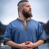 Richard Short Sleeve Tunic - Light Blue - LARP Costumes